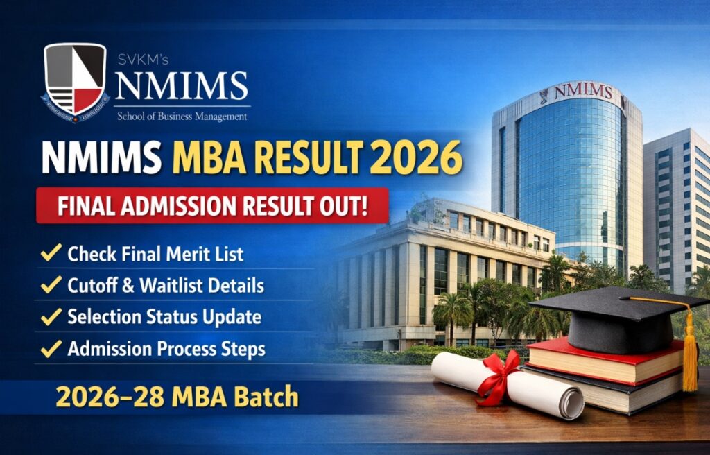 NMIMS MBA Result 2026