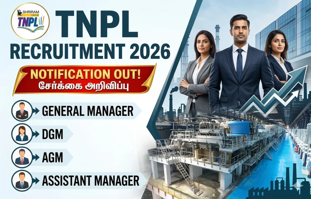 TNPL Recruitment 2026 Notification