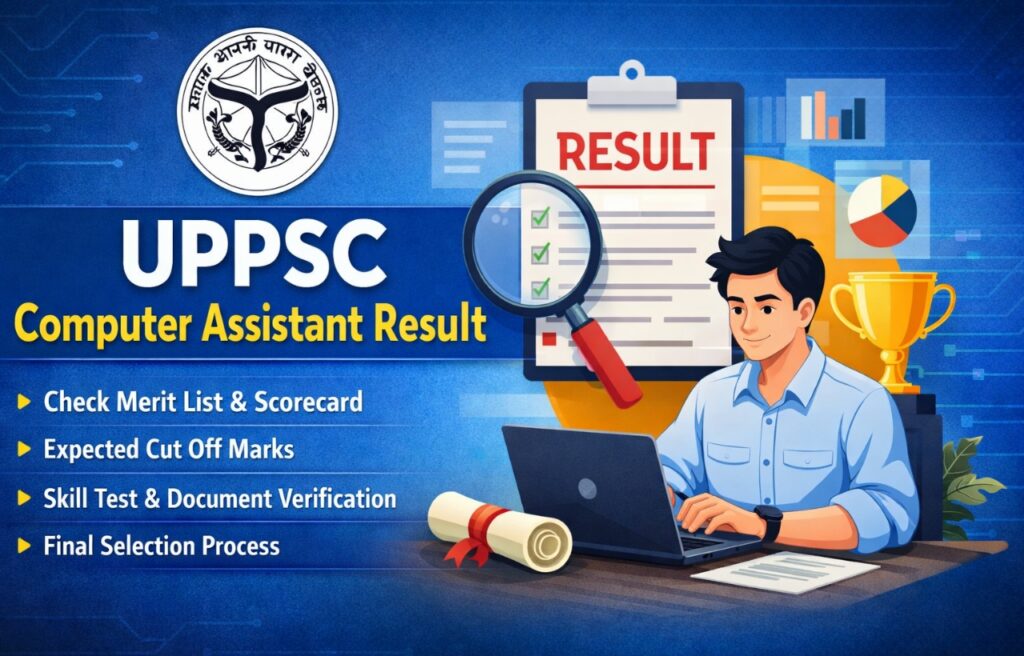 UPPSC Computer Assistant Result 2026